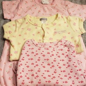 Set of 3 girls rompers/onesies